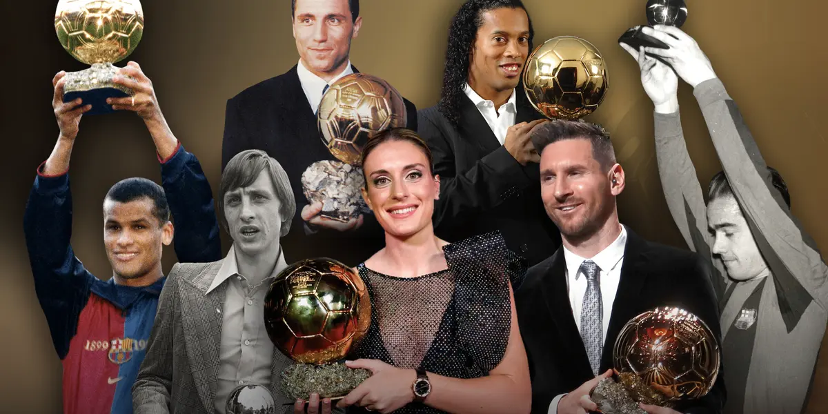 La gala para la entrega del Balón de Oro está cada vez más cerca y los ganadores para el masculino y femenino son jugadores del Barça, o lo fueron 