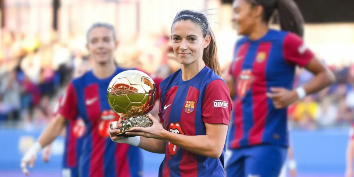 La mejor jugadora del mundo presentó y ofreció su trofeo del Balón de Oro ante el Johan Cruyff y el equipo le regaló una goleada increíble 