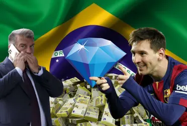 Mientras Barça no tiene dinero, así ficharían a esta joya de Brasil que comparan con Messi