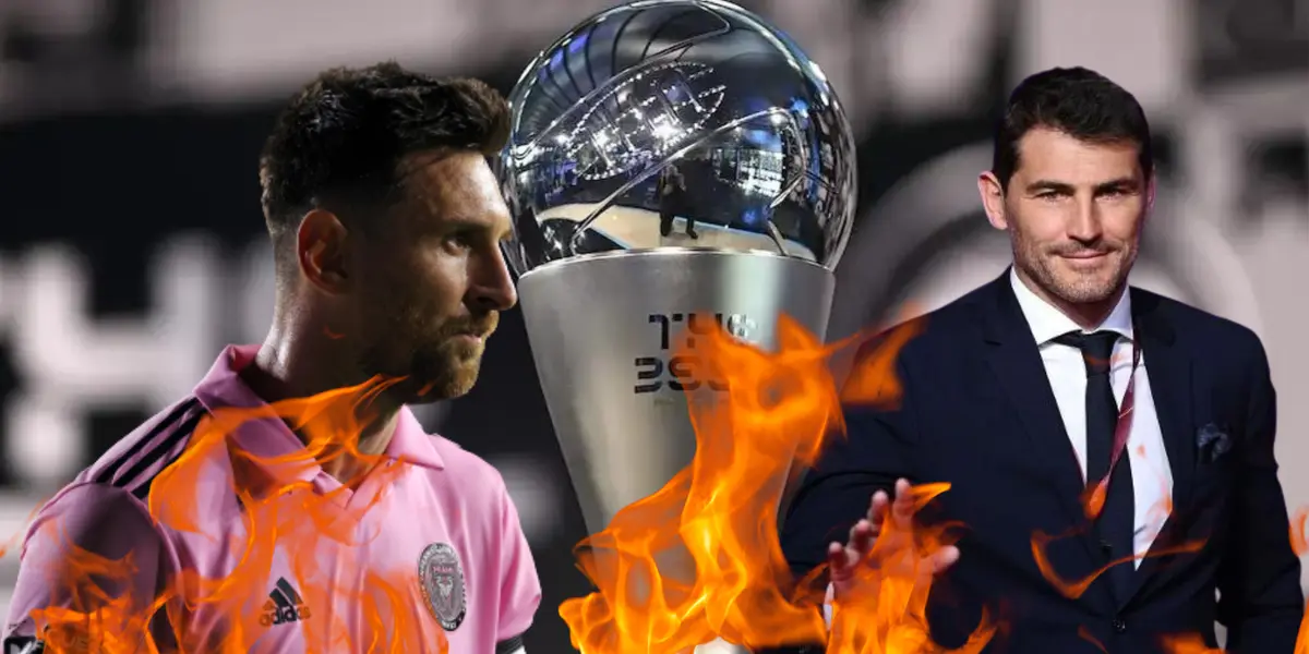 Mientras Messi ganó el The Best, mira como de ardido quedó Casillas en redes