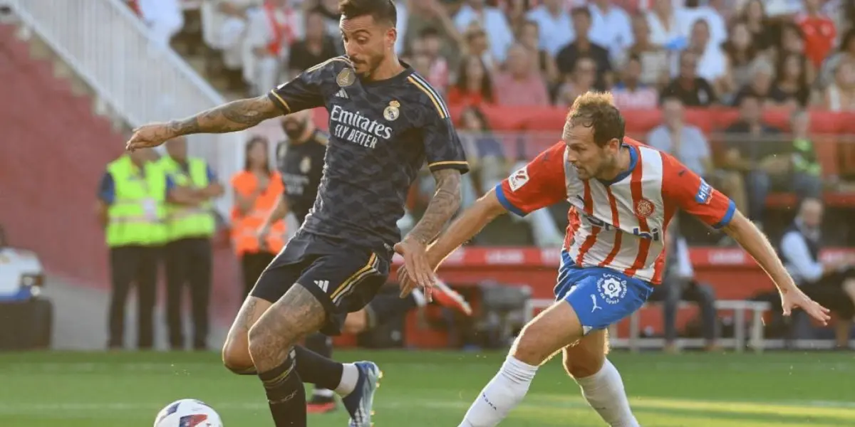 Se está jugando un partido clave entre el Girona y el Madrid, y como no podía ser de otra forma, los merengones ya le han robado en la primera parte al local 