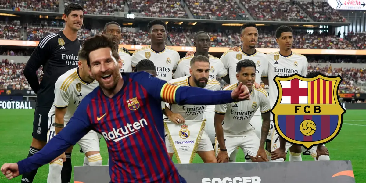 Uno de los jugadores del Madrid tuvo el sueño de jugar en el Barça y su ídolo es Messi, pese a que ahora diga lo contrario