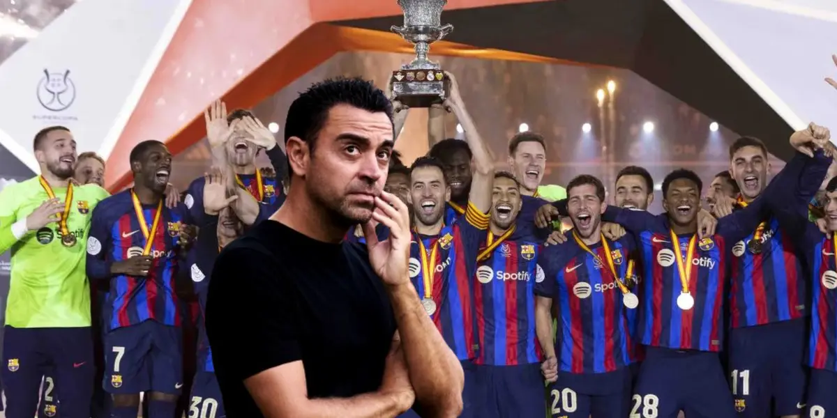 Venía siendo titular para Xavi, pero lo decepcionó y no estaría en la Supercopa con Barça